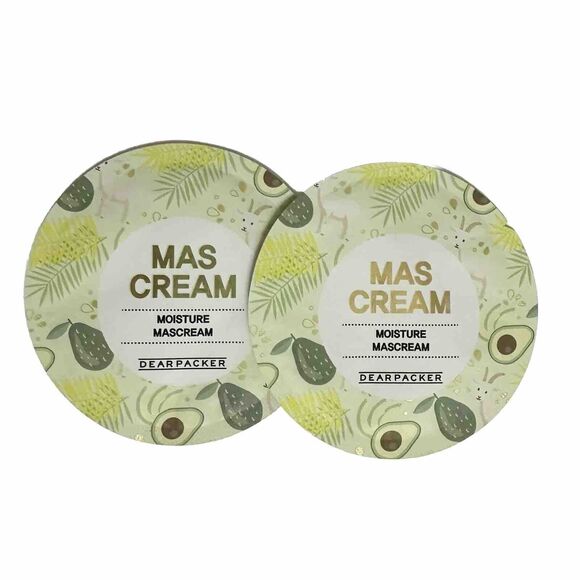 DearPacker Mas Cream Korean Beauty Moisture 3 ml SAMPLE PACK Lot of 2 - Picture 3 of 4